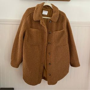 Old Navy Teddy Sherpa Shacket